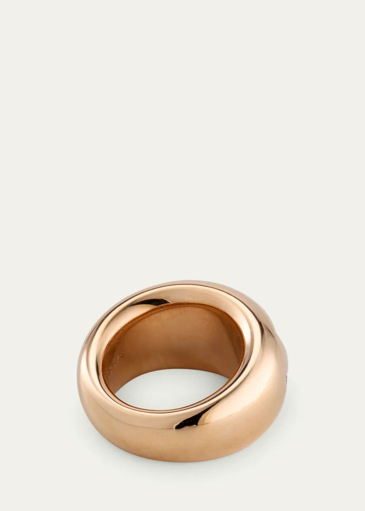 Iconica Dome Ring with Fancy Set Colored Stones