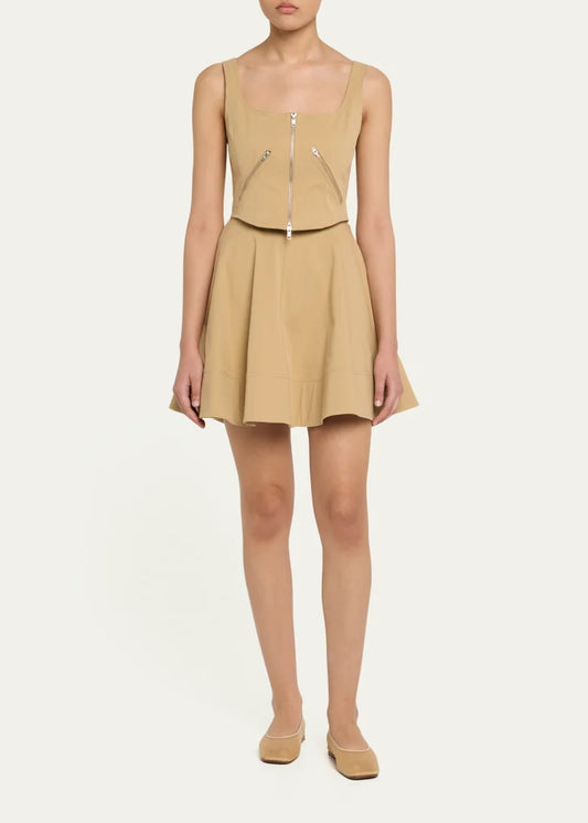 A.L.C. Dea Zip Corset Top