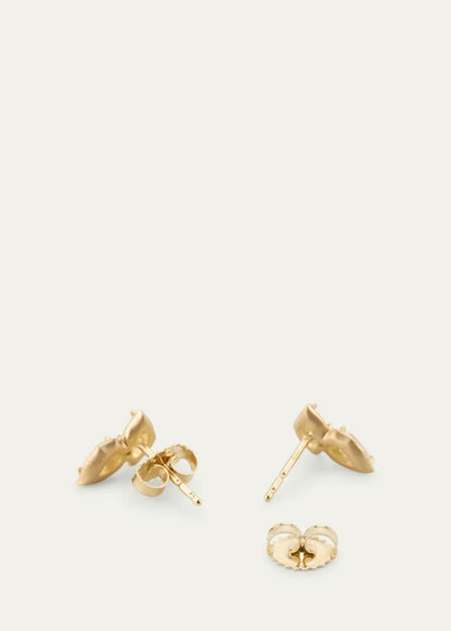 Poppy II Stud Earrings with Diamonds