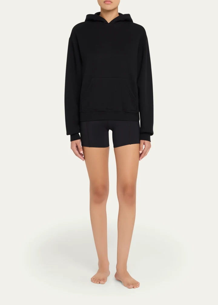 Cotton Fleece Hooded Pullover