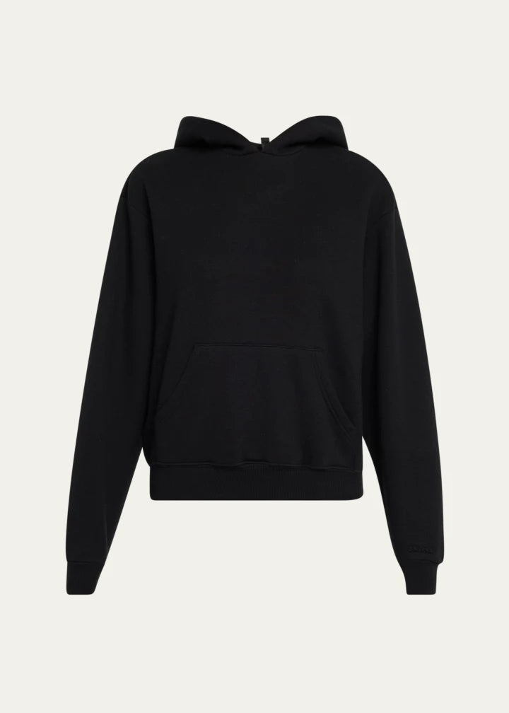 Cotton Fleece Hooded Pullover