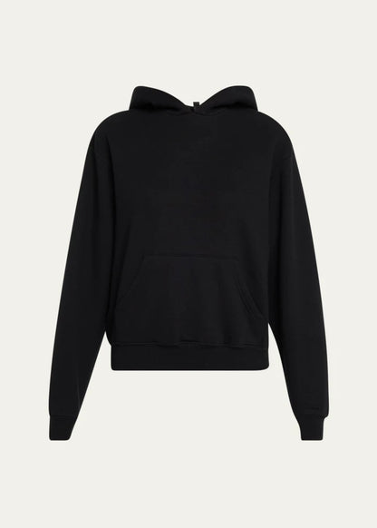 Cotton Fleece Hooded Pullover