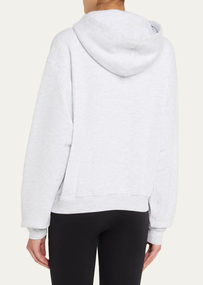 Cotton Fleece Hooded Pullover