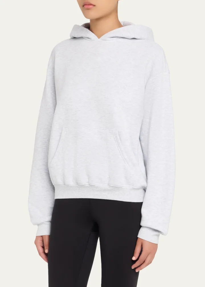 Cotton Fleece Hooded Pullover