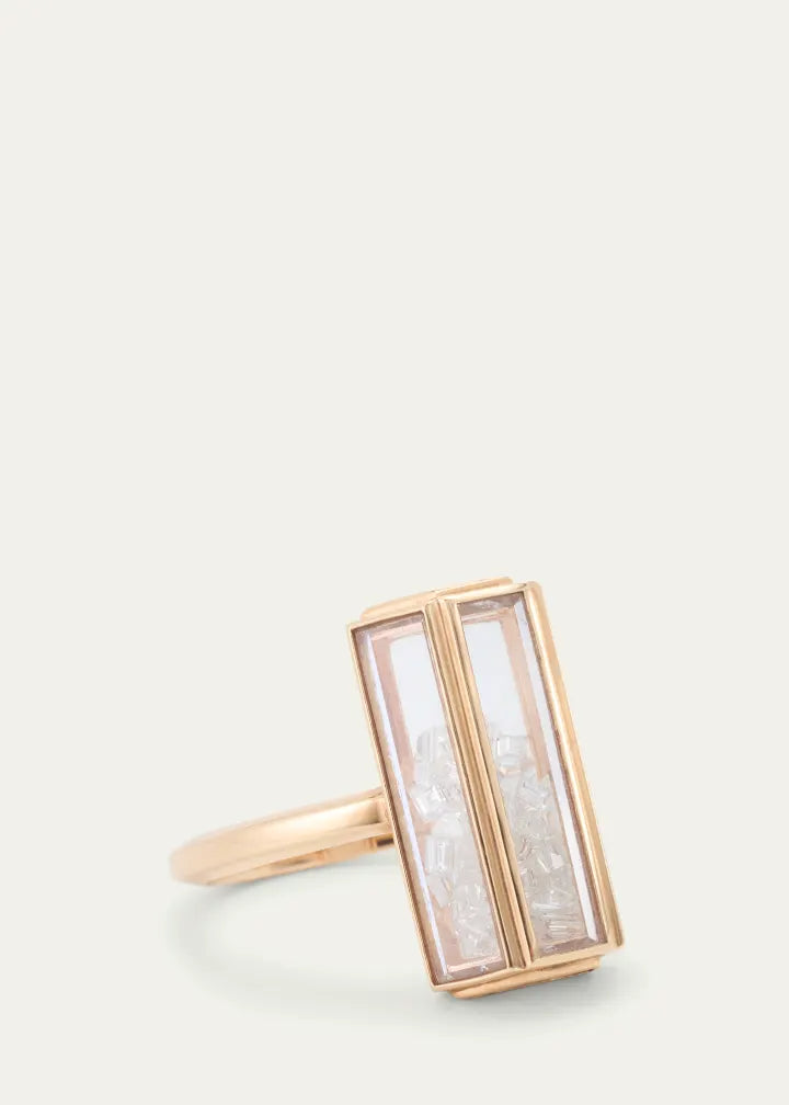 Uba Diamond Kaleidoscope Shaker Ring