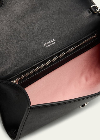 Bing Crystal Smooth Leather Wallet