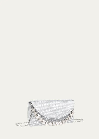 Taylor Crystal Chain Clutch Bag