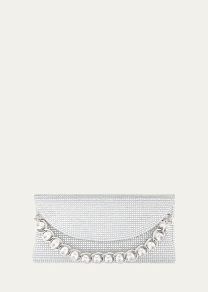 Taylor Crystal Chain Clutch Bag