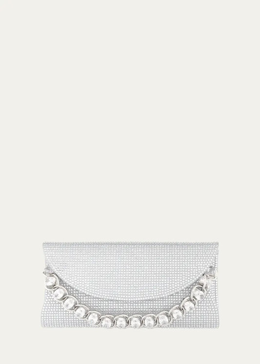 Taylor Crystal Chain Clutch Bag