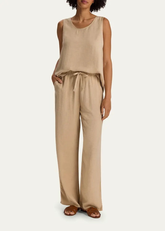 Hanro Urban Casuals Relaxed Linen-Blend Tank