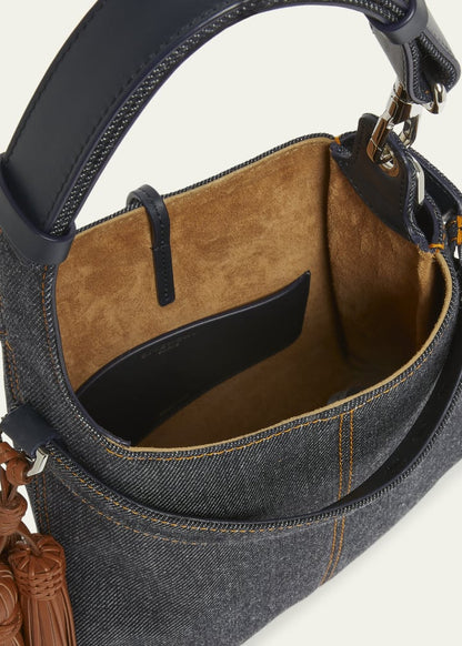 Day Mini Hobo Bag in Denim