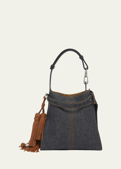 Day Mini Hobo Bag in Denim