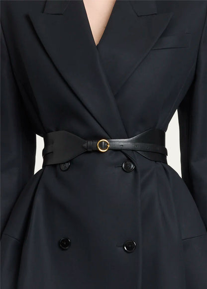 Leather Bustier Belt