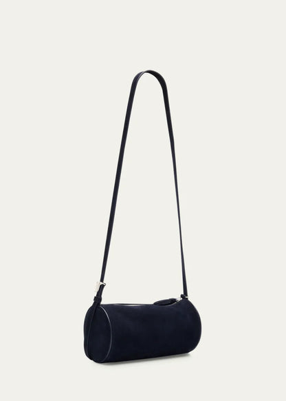 Medium Silo Suede Crossbody Bag