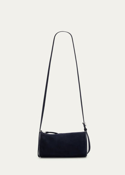 Medium Silo Suede Crossbody Bag