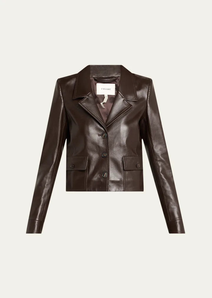 The Leather Cuffed Jacket
