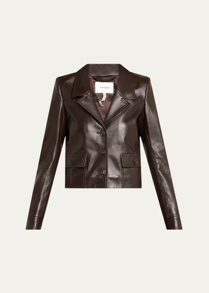 The Leather Cuffed Jacket