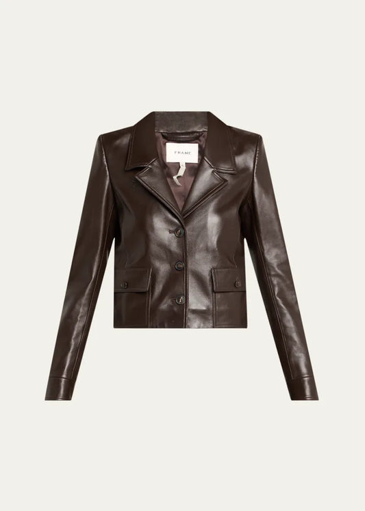 The Leather Cuffed Jacket