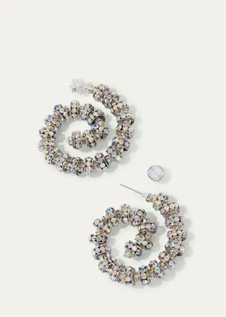 Spiral Hoop Earrings