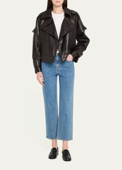 Miles Leather Utility Jacket