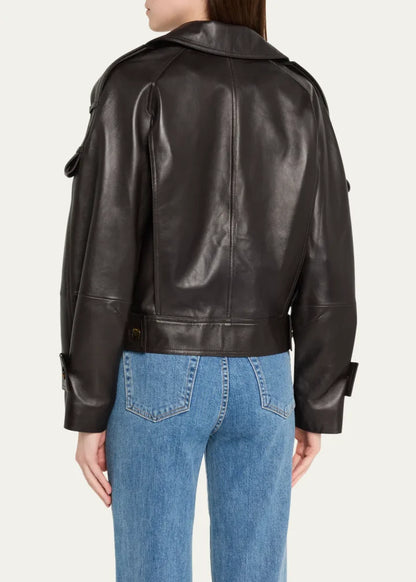 Miles Leather Utility Jacket