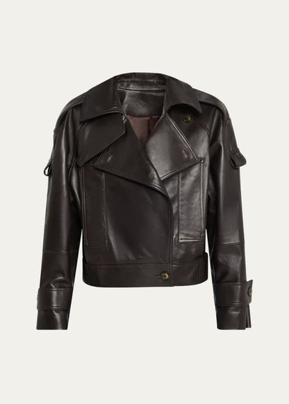 Miles Leather Utility Jacket