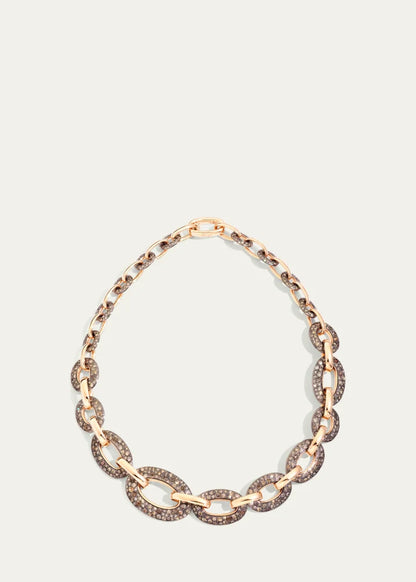 Catene Brown Diamond Link Bracelet