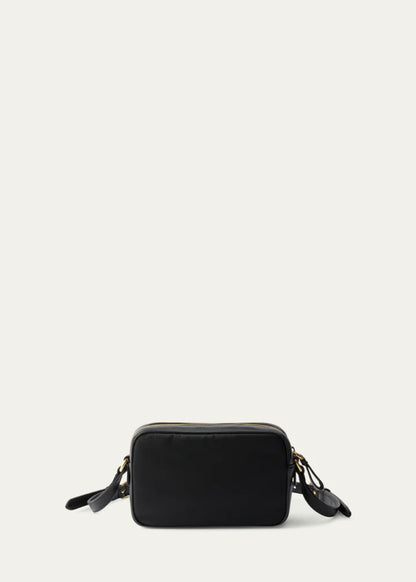 Bow Re-Nylon Camera Crossbody Bag