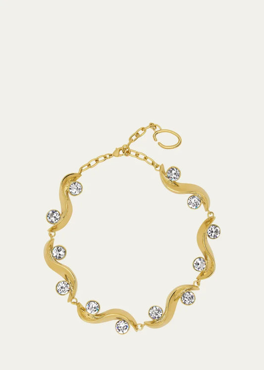 Crystal Wave Necklace