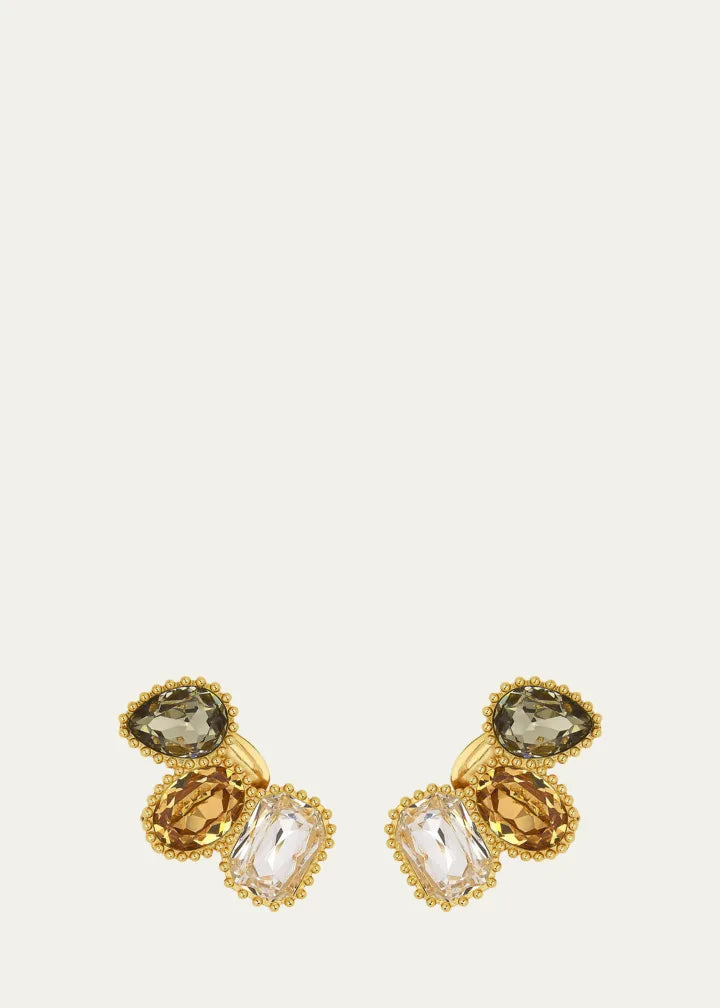 Crystal Climber Earrings
