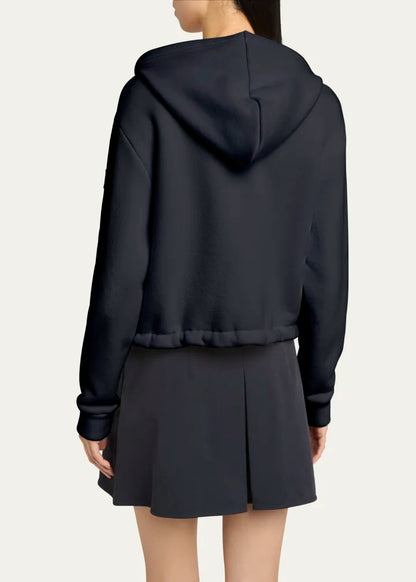 Hooded Zip-Up Cardigan