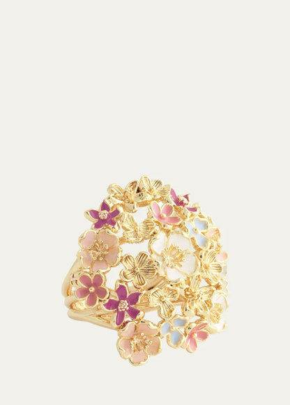 Wildflowers Gathered Statement Ring