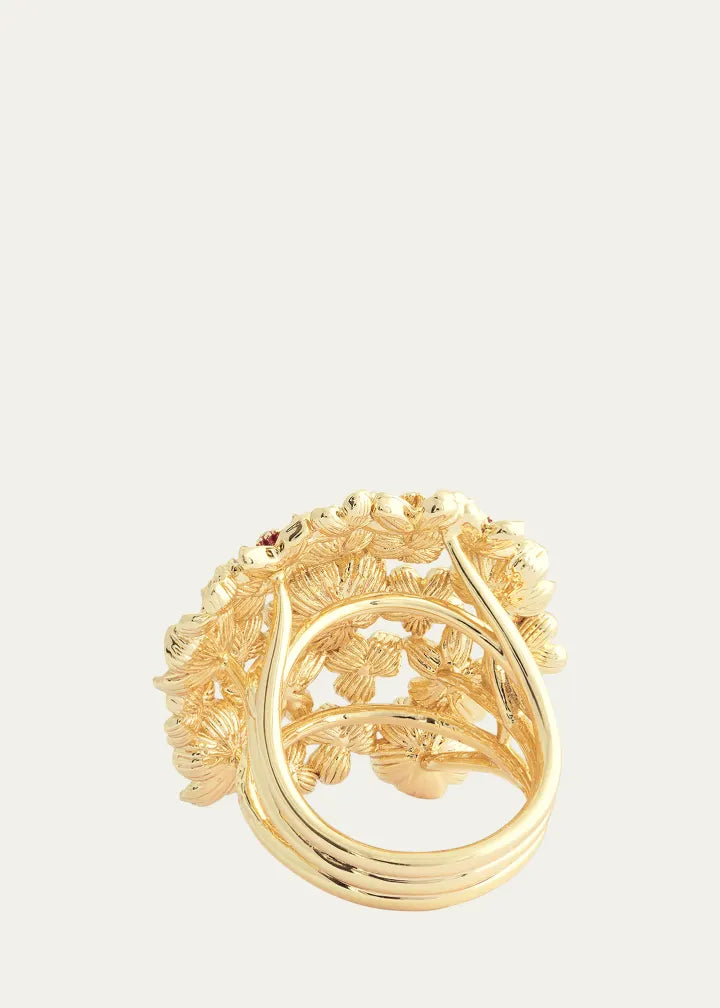 Wildflowers Gathered Statement Ring