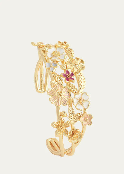 Wildflowers Bangle Bracelet