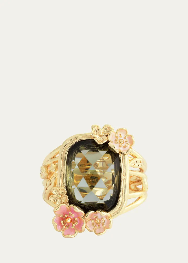 Wildflowers Stone Statement Ring