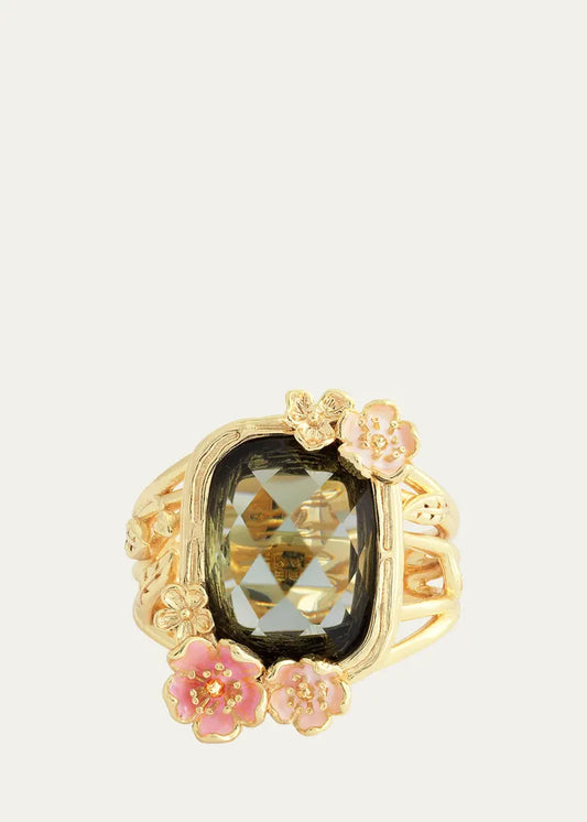 Wildflowers Stone Statement Ring