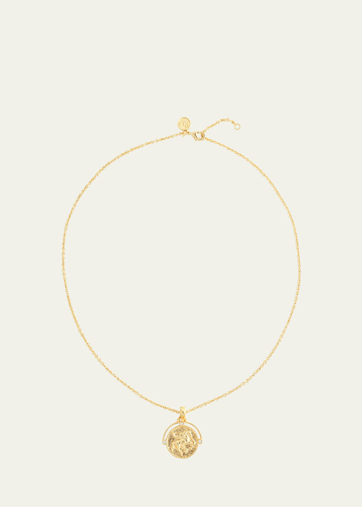 Pegasus Coin Pendant Necklace
