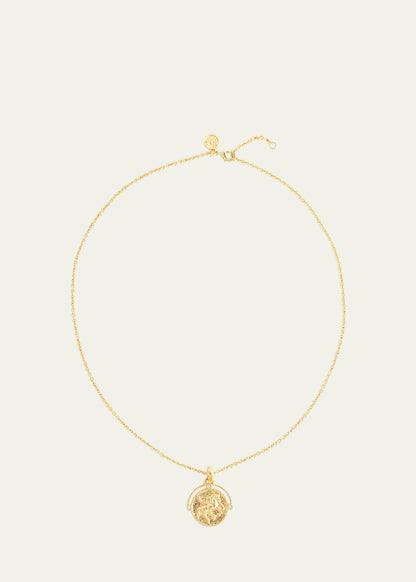 Pegasus Coin Pendant Necklace