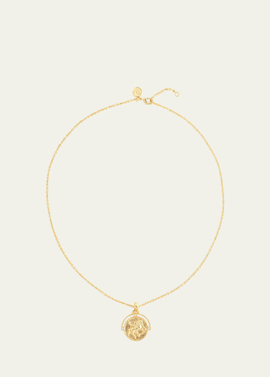 Pegasus Coin Pendant Necklace