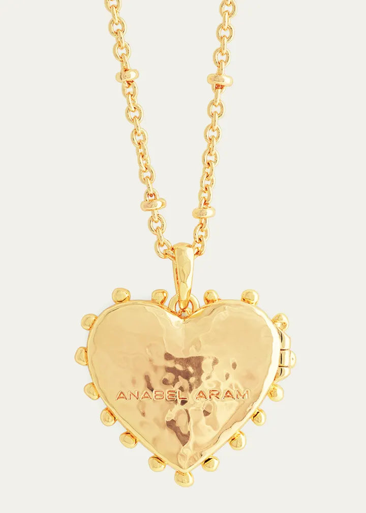 Heart Large Locket Necklace