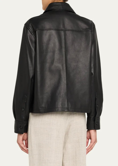 Rhea Lambskin Leather Jacket