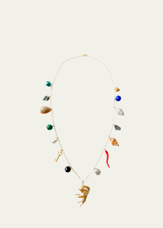 Ram Multi Charm Necklace