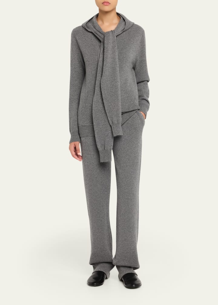 Cashmere Scarf Hoodie