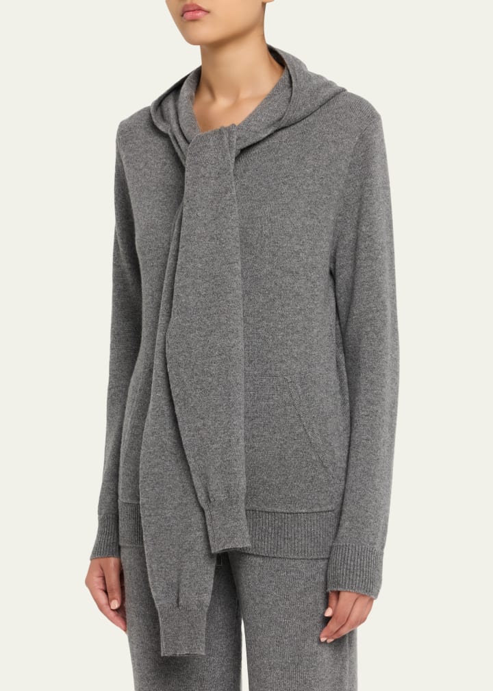 Cashmere Scarf Hoodie