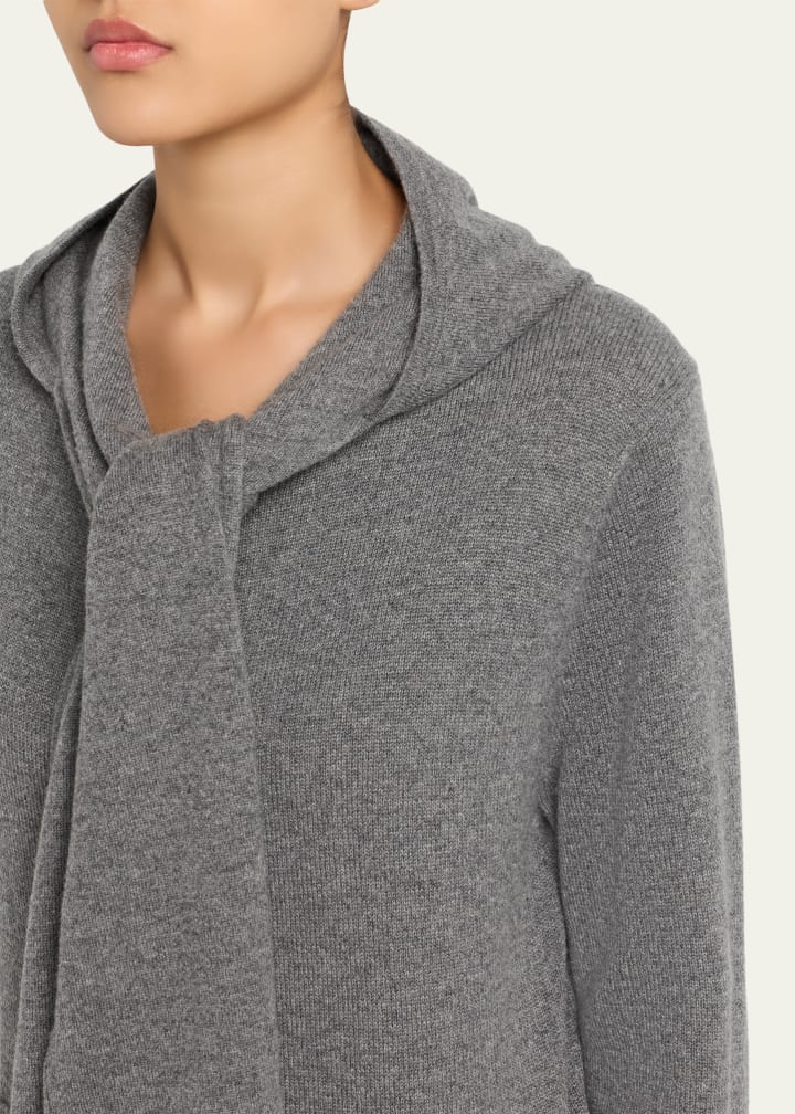 Cashmere Scarf Hoodie