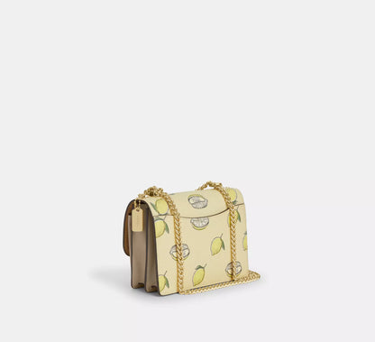 Mini Klare Crossbody Bag With Lemon Print
