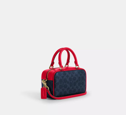 Satchel Crossbody Bag In Signature Canvas