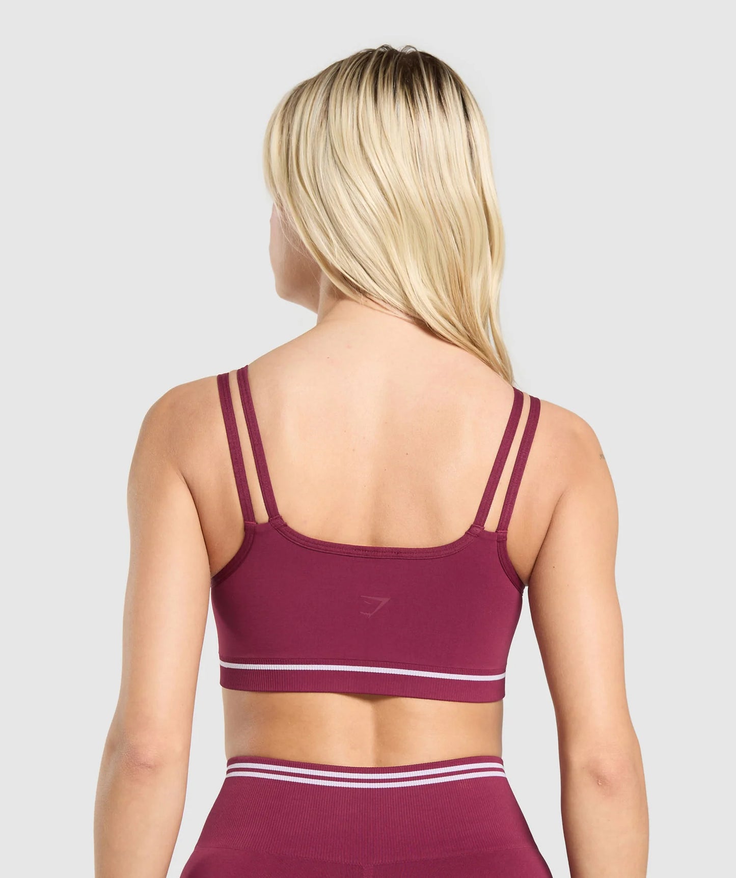 Contrast Seamless Sports Bra