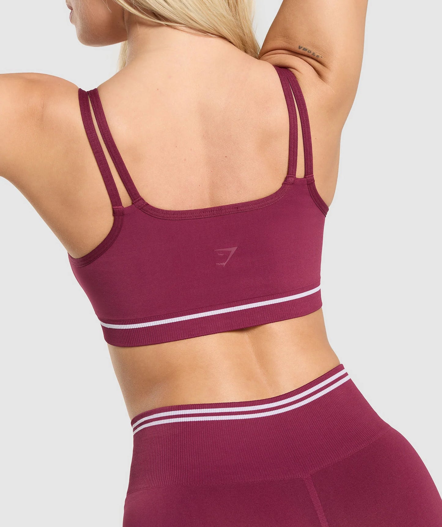 Contrast Seamless Sports Bra
