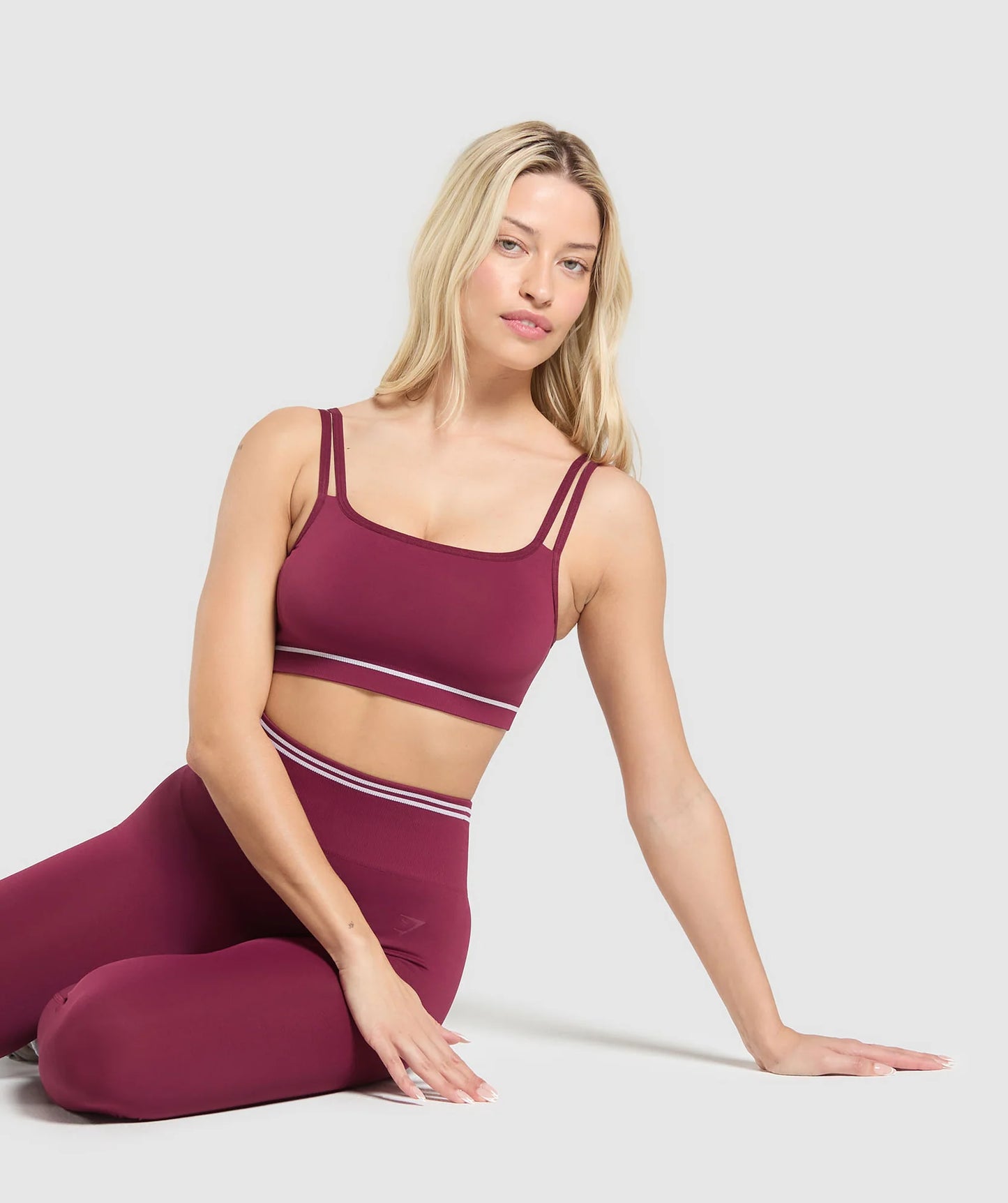 Contrast Seamless Sports Bra